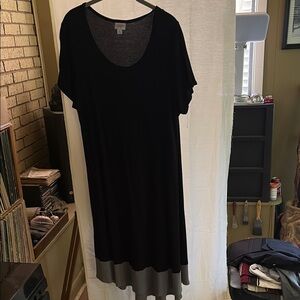LuLaRoe Black dress; XL